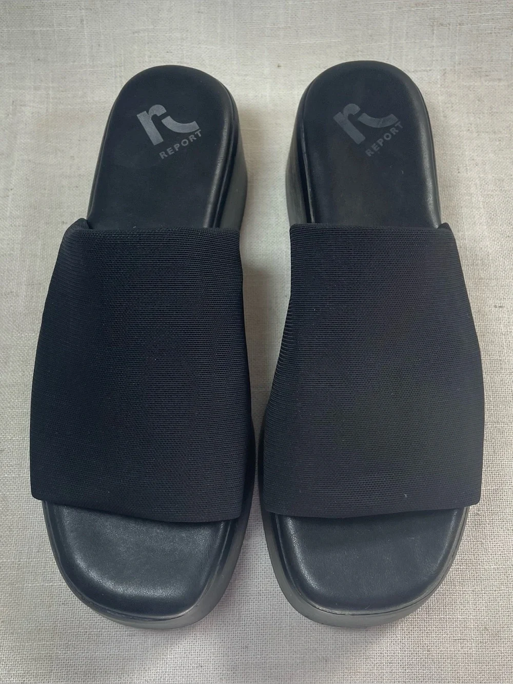Report Black Platform Y2K Style Slides